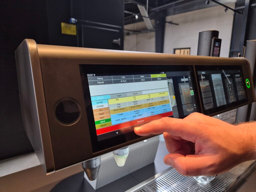 App Connect Bonieren am Schankbalken